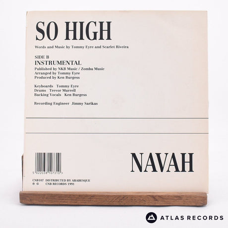 Navah Baruchin - So High - 7" Vinyl Record - EX/EX