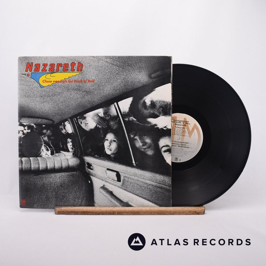 Nazareth Close Enough For Rock 'N' Roll LP Vinyl Record - Front Cover & Record