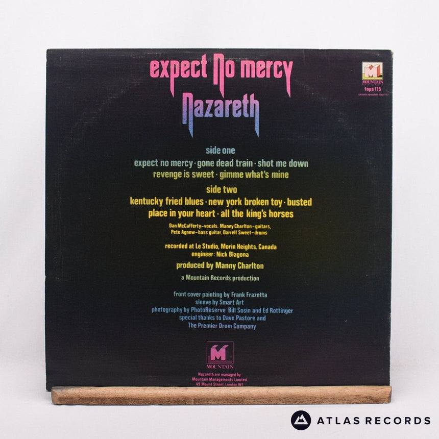 Nazareth - Expect No Mercy - A//2 B//1 LP Vinyl Record - VG+/EX