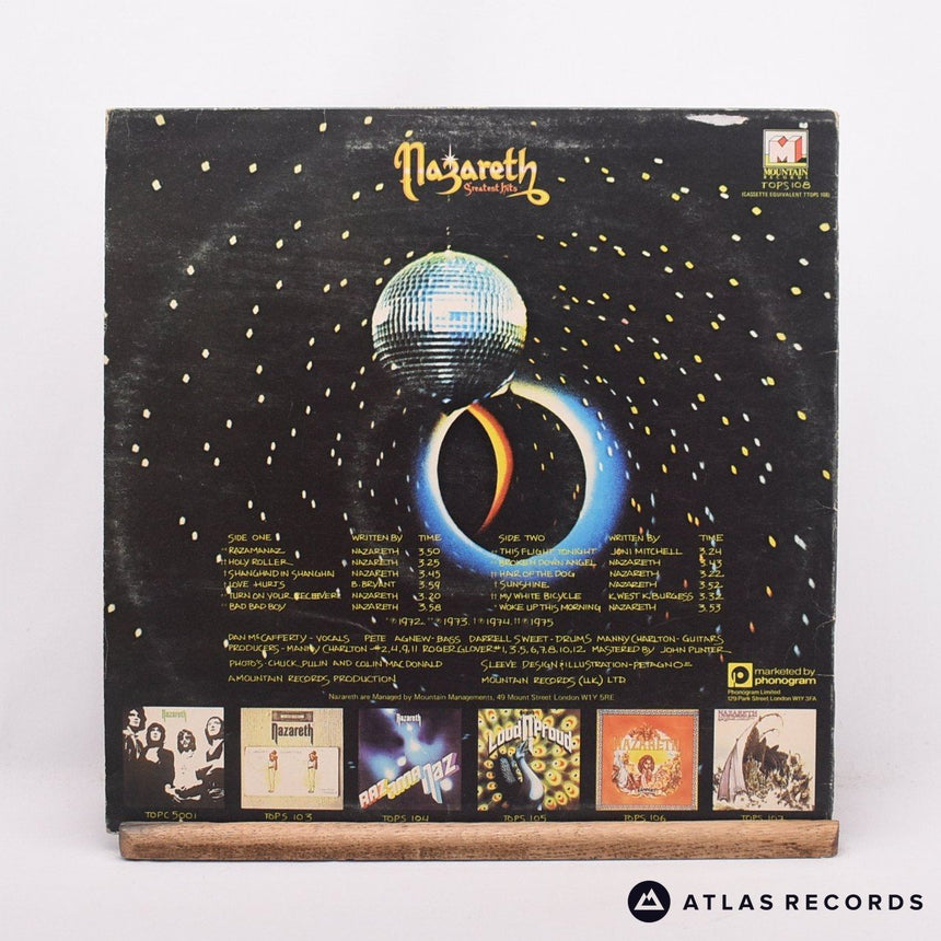Nazareth - Greatest Hits - Htm LP Vinyl Record - VG+/EX