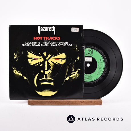 Nazareth Hot Tracks 7" Vinyl Record - Front Cover & Record