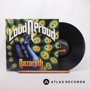Nazareth Loud'N'Proud LP Vinyl Record - Front Cover & Record