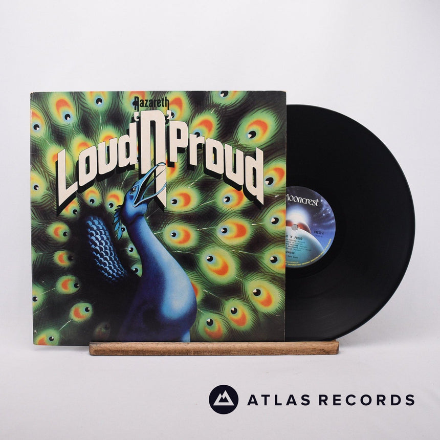 Nazareth Loud'N'Proud LP Vinyl Record - Front Cover & Record