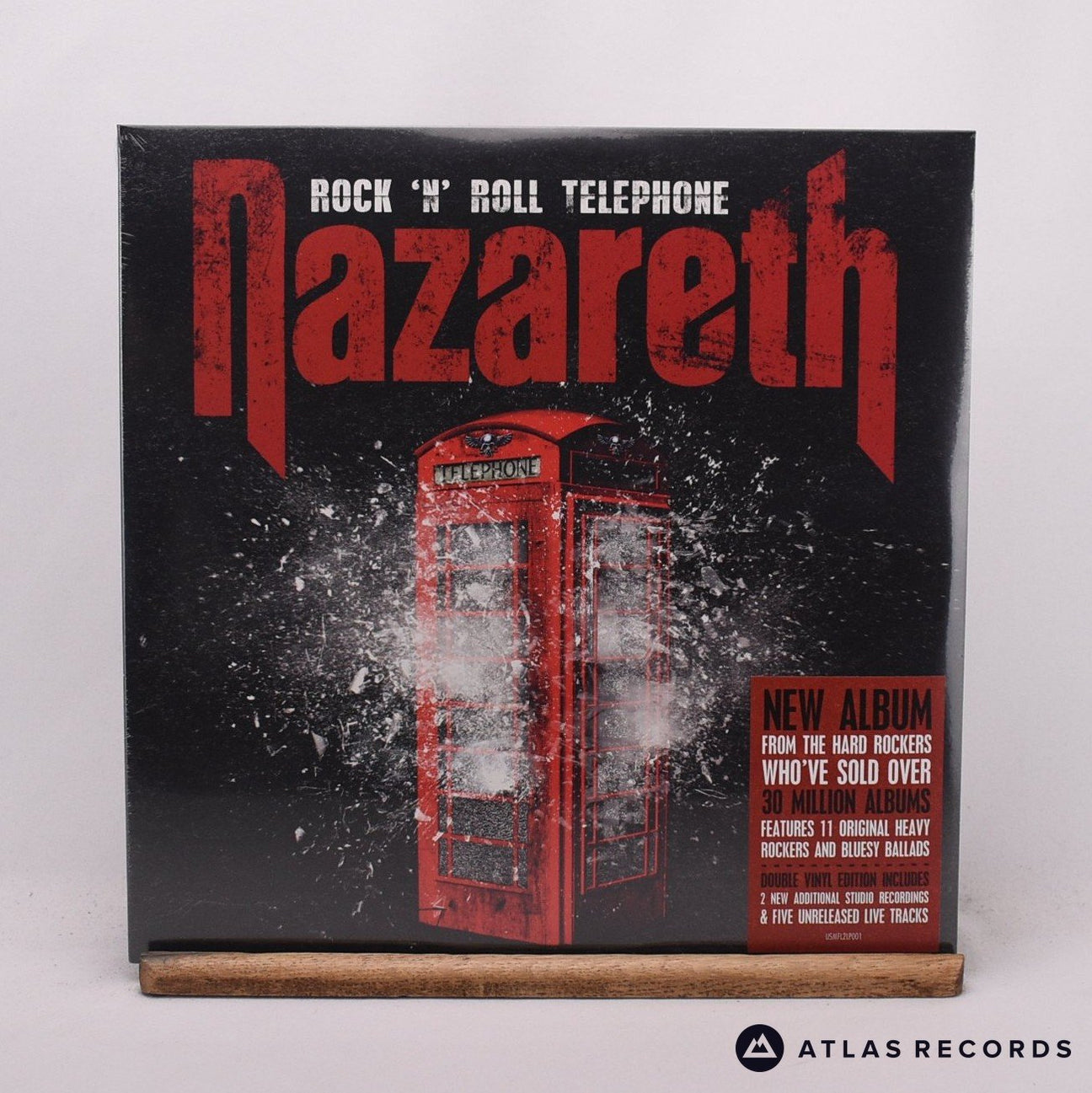 Nazareth Rock 'N' Roll Telephone 2 x LP Vinyl Record - Front Cover & Record