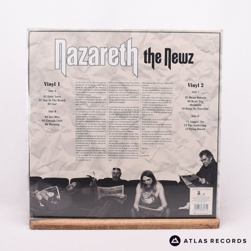 Nazareth - The Newz - Sealed Gatefold 2 x LP Vinyl Record - NEW
