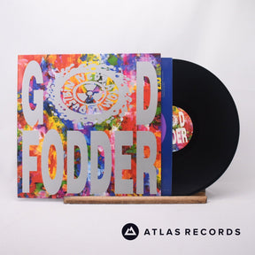 Ned's Atomic Dustbin God Fodder LP Vinyl Record - Front Cover & Record