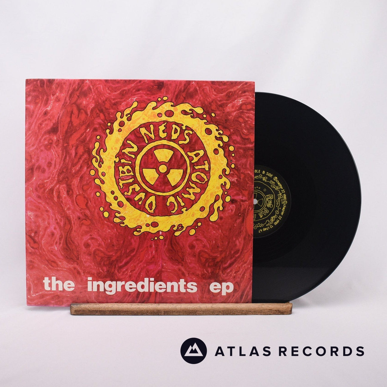 Ned's Atomic Dustbin The Ingredients EP 12" Vinyl Record - Front Cover & Record