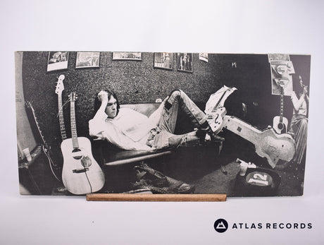 Neil Young - After The Gold Rush - Lyric Sheet A-3 B-5 LP Vinyl Record - EX/EX