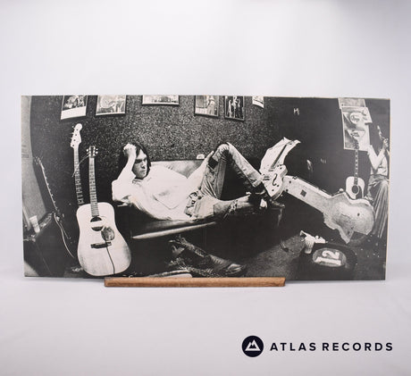 Neil Young - After The Gold Rush - Lyric Sheet A2 B3 LP Vinyl Record - EX/EX