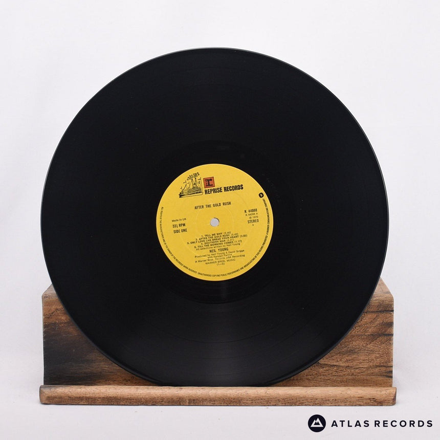 Neil Young - After The Gold Rush - Lyric Sheet A-3 B-5 LP Vinyl Record - EX/EX