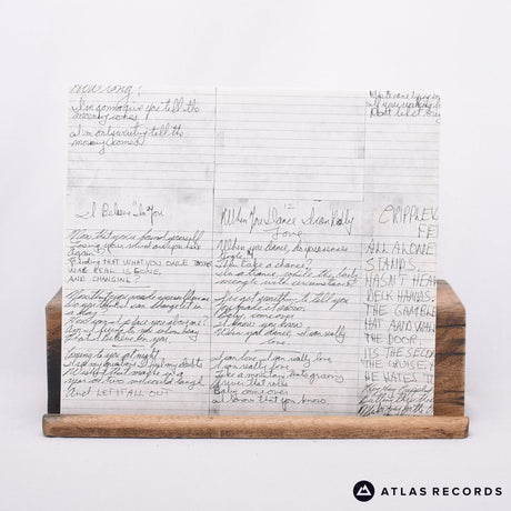 Neil Young - After The Gold Rush - Lyric Sheet A-3 B-5 LP Vinyl Record - EX/EX