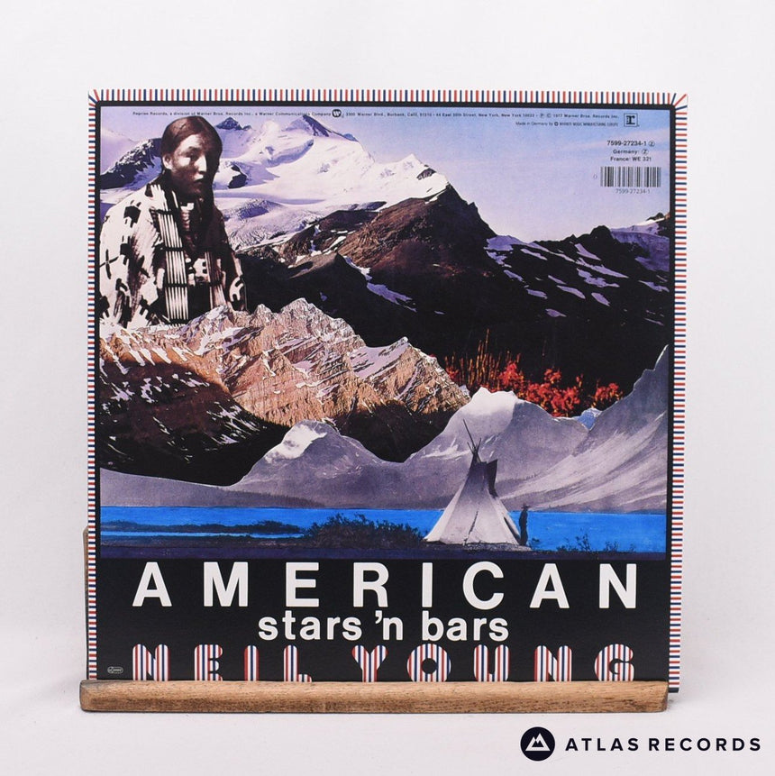 Neil Young - American Stars 'N Bars - Reissue Strawberry LP Vinyl Record - NM/NM