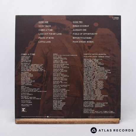Neil Young - Comes A Time - LP Vinyl Record - EX/EX