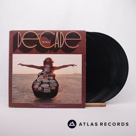 Neil Young Decade 3 x LP Vinyl Record - Front Cover & Record