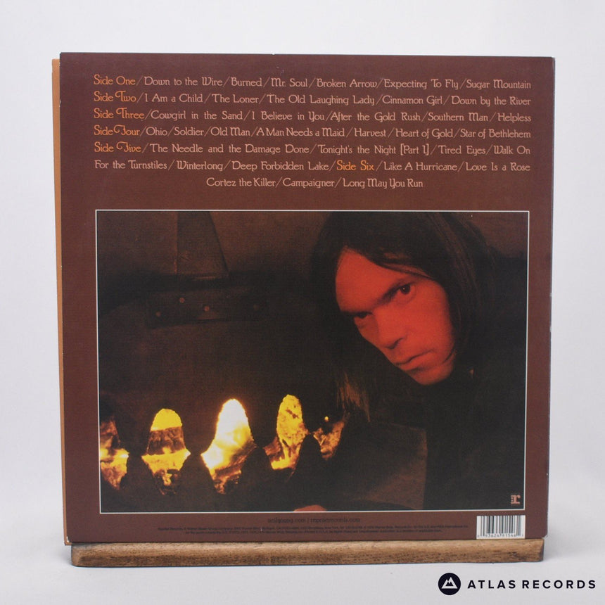 Neil Young - Decade - Reissue Gatefold A B 3 x LP Vinyl Record - VG+/VG+