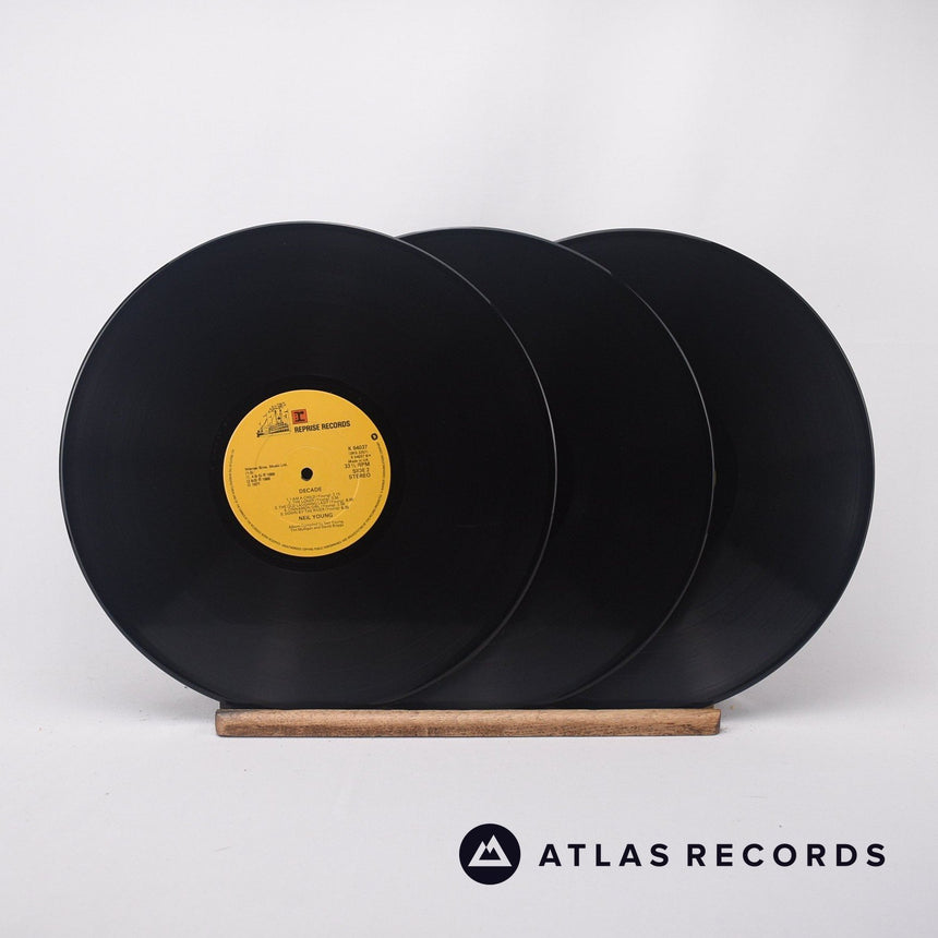 Neil Young - Decade - Gatefold A3 B3 C3 D3 E3 F3 3 x LP Vinyl Record - VG+/VG+