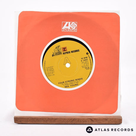 Neil Young Four Strong Winds 7" Vinyl Record - In Sleeve