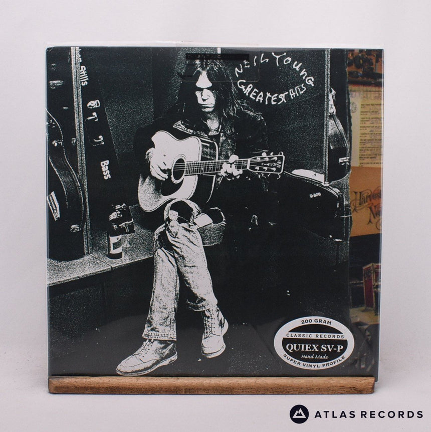 Neil Young Greatest Hits 2 x LP Vinyl Record - Front Cover & Record