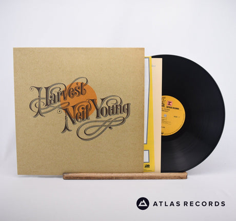 Neil Young Harvest LP Vinyl Record - Front Cover & Record