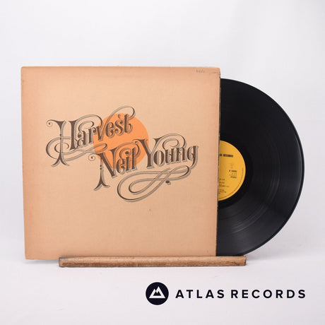 Neil Young Harvest LP Vinyl Record - Front Cover & Record