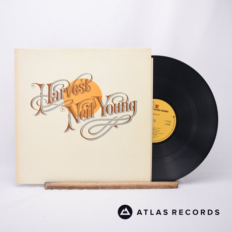Neil Young Harvest LP Vinyl Record - Front Cover & Record