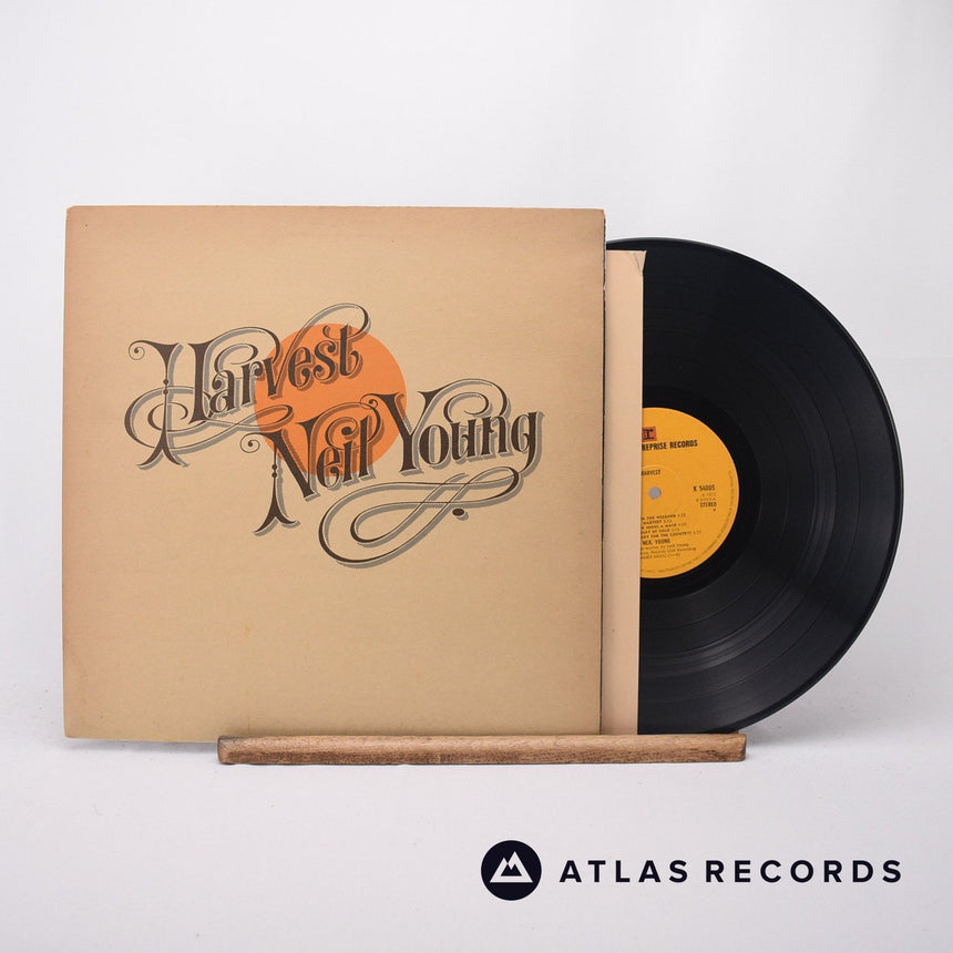 Neil Young - Harvest - Lyric Sheet Gatefold A4 B1 LP Vinyl Record - EX/VG+