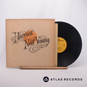 Neil Young Harvest LP Vinyl Record - Front Cover & Record