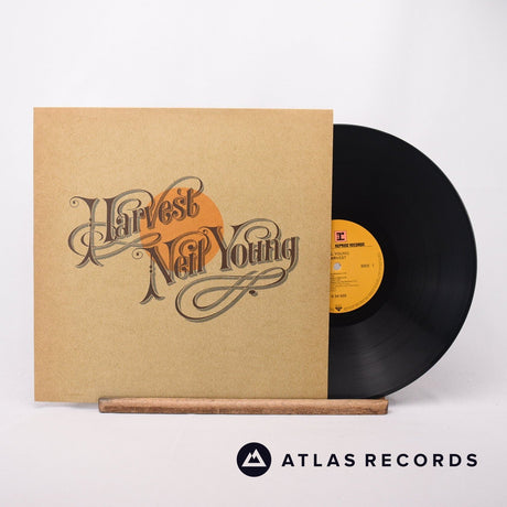 Neil Young Harvest LP Vinyl Record - Front Cover & Record