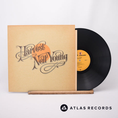 Neil Young Harvest LP Vinyl Record - Front Cover & Record