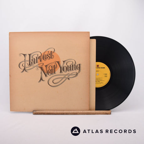 Neil Young Harvest LP Vinyl Record - Front Cover & Record