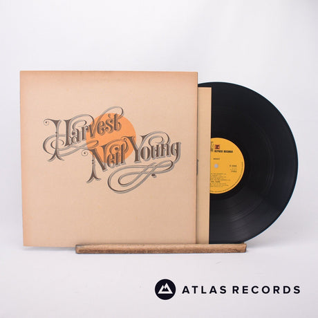 Neil Young Harvest LP Vinyl Record - Front Cover & Record