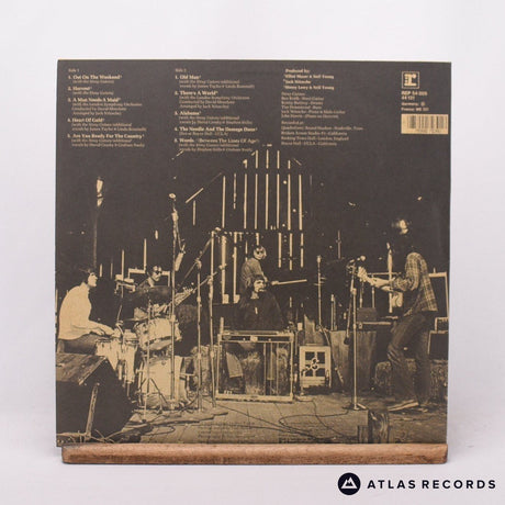 Neil Young - Harvest - Lyric Sheet Reissue A2 B5 LP Vinyl Record - VG+/EX
