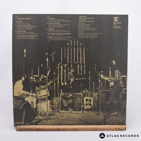 Neil Young - Harvest - Reissue Textured Sleeve LP Vinyl Record - NM/EX
