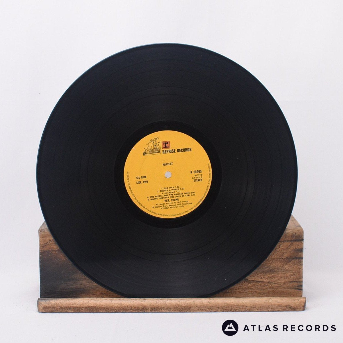 Neil Young Harvest LP Vinyl Record EX/VG+ – Atlas Records