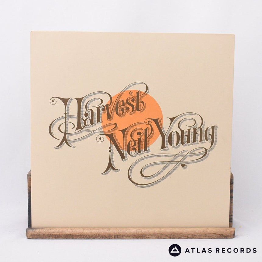 Neil Young - Harvest - Reissue Gatefold Lyric Sheet LP Vinyl Record - EX/VG+
