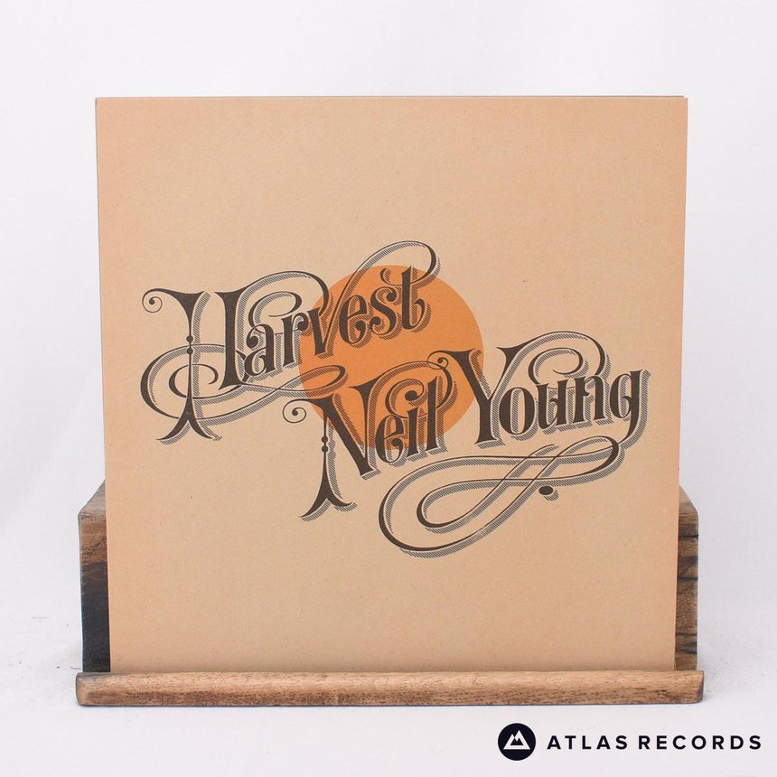Neil Young - Harvest - Gatefold Lyric Sheet A4 B2 LP Vinyl Record - EX/EX