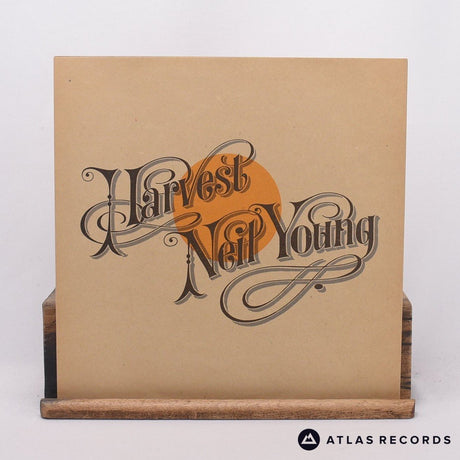 Neil Young - Harvest - Lyric Sheet LP Vinyl Record - EX/VG+