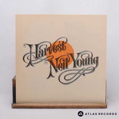 Neil Young - Harvest - Lyric Sheet A3 B1 LP Vinyl Record - EX/EX