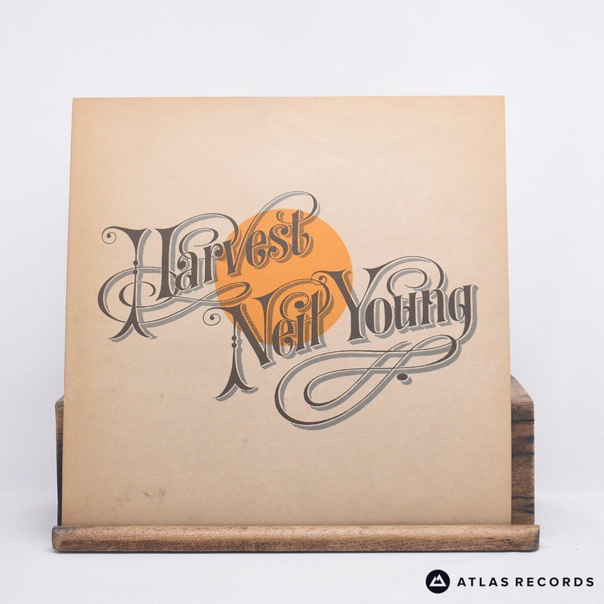 Neil Young - Harvest - Lyric Sheet Gatefold A3 B2 LP Vinyl Record - VG+/VG+