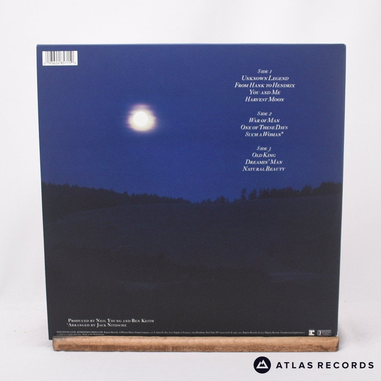 Neil Young Harvest Moon 2 x LP Vinyl Record EX/EX – Atlas Records