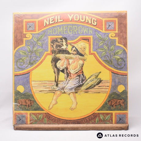 Neil Young Homegrown LP Vinyl Record - Front Cover & Record