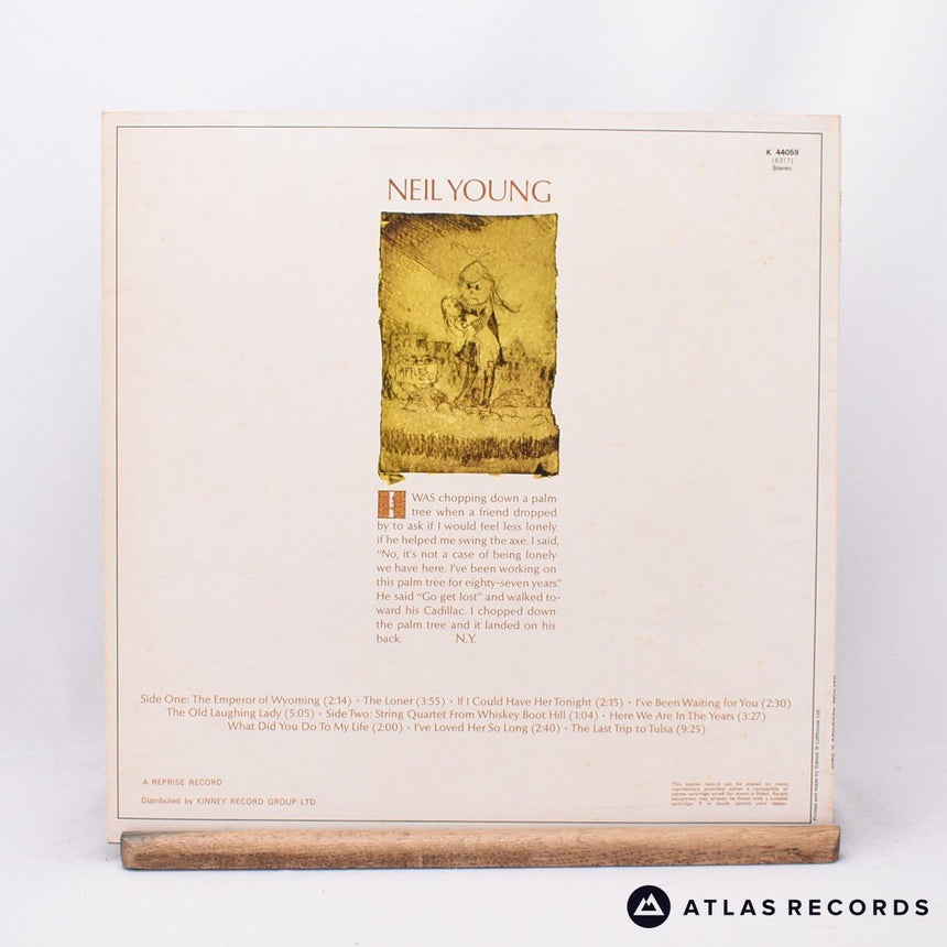 Neil Young - Neil Young - Reissue A2 B2 LP Vinyl Record - EX/EX