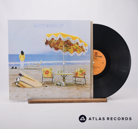 Neil Young On The Beach LP Vinyl Record - Front Cover & Record