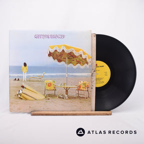 Neil Young On The Beach LP Vinyl Record - Front Cover & Record