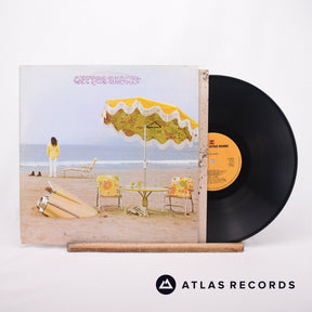 Neil Young On The Beach LP Vinyl Record - Front Cover & Record