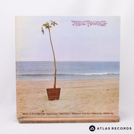 Neil Young - On The Beach - First Uk Press LP Vinyl Record - VG+/VG+