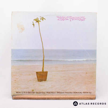 Neil Young - On The Beach - First Uk Press LP Vinyl Record - VG+/EX
