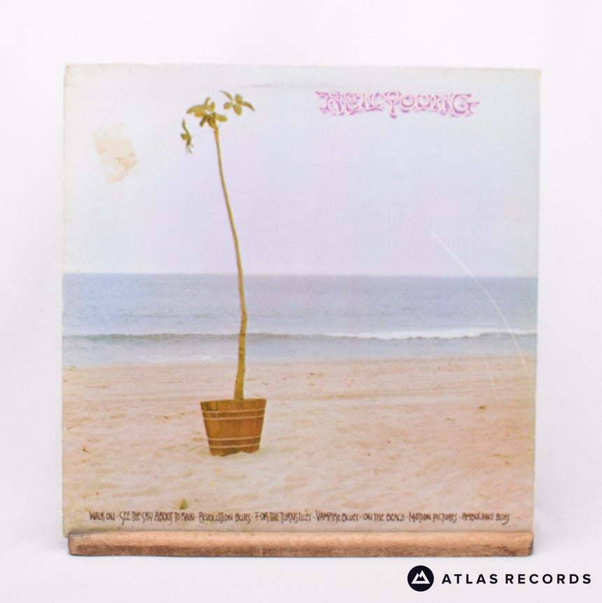 Neil Young - On The Beach - First Uk Press LP Vinyl Record - VG+/EX
