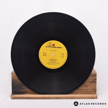 Neil Young - On The Beach - First Uk Press A4 B5 LP Vinyl Record - EX/VG+
