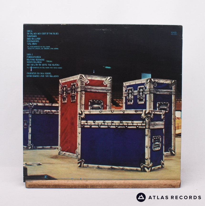 Neil Young - Rust Never Sleeps - Lyric Sheet LP Vinyl Record - VG+/VG+